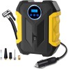 Portable 12V Digital Air Compressor - Fast Tire Inflator with