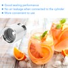 Soda Cylinder Adapter Metal CO2 Female Thread TR21‑4 to Male