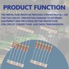 Innfeeltech 50 Pcs 1W 5% Tolerance 220 Ohm Carbon Film