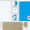 Rosmonde 50 Pack, 1 Subject Spiral Notebook College Ruled Bulk,