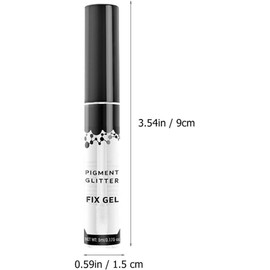 Gel Fijador para Ojos HAMPPLIES: Sombra Impecable y Duradera, 2 Piezas para Maquillaje Diario
