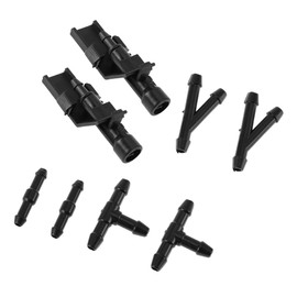 PARSKILO No.76810TP6A01 Windshield Washer Nozzle for Honda HR-V 2016-2022 Black Front Windshield Spray Nozzles Wiper Spray Washer Jet Plastic 1 Set Benefit