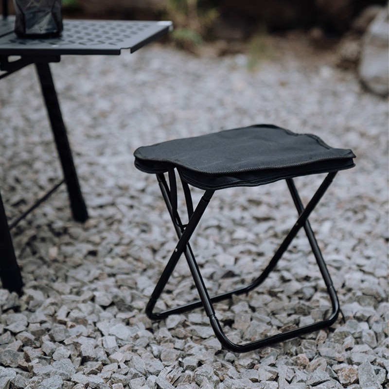 Portable Folding Camping Stool Zip Packed Stool Lightweight Collapsible Stool