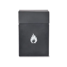 Garden Trading Firelighter Box Crafted in Powder Coated Steel | H20 X W14 X D9cm