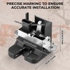 ISINMOTOR Rear Tailgate Boot Lock Latch Actuator Trunk Boot Lid