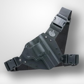 Kenai Chest Holster for a Smith and Wesson N-Frame (Black) (Right)