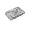 Minimalist Self‑Draining Soap Dish Tray (Stone Light Grey)