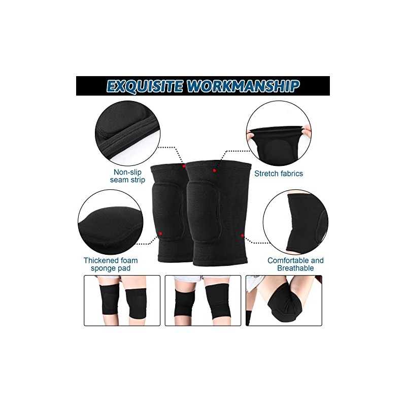 Hungdao 2 Set Volleyball Knee Pad and Arm Sleeve Volleyball