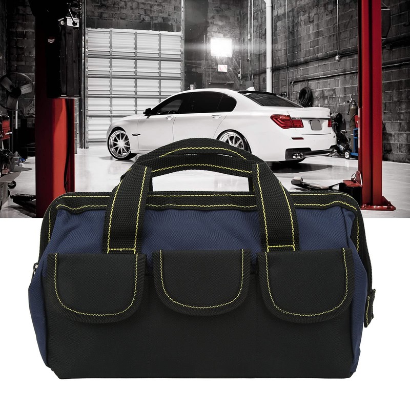 Heavy Duty Tool Bag, Oxford Cloth Tool Bag Multiple Pockets
