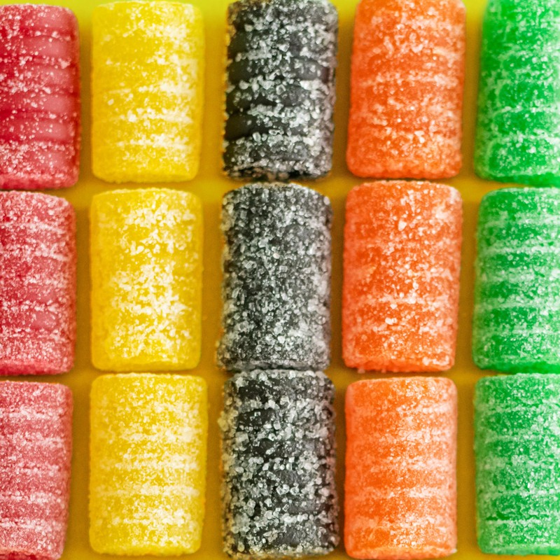 Wonka Chuckles Original, Jelly Sugar-Coated Candies, Fruit Flavored Candy, 2