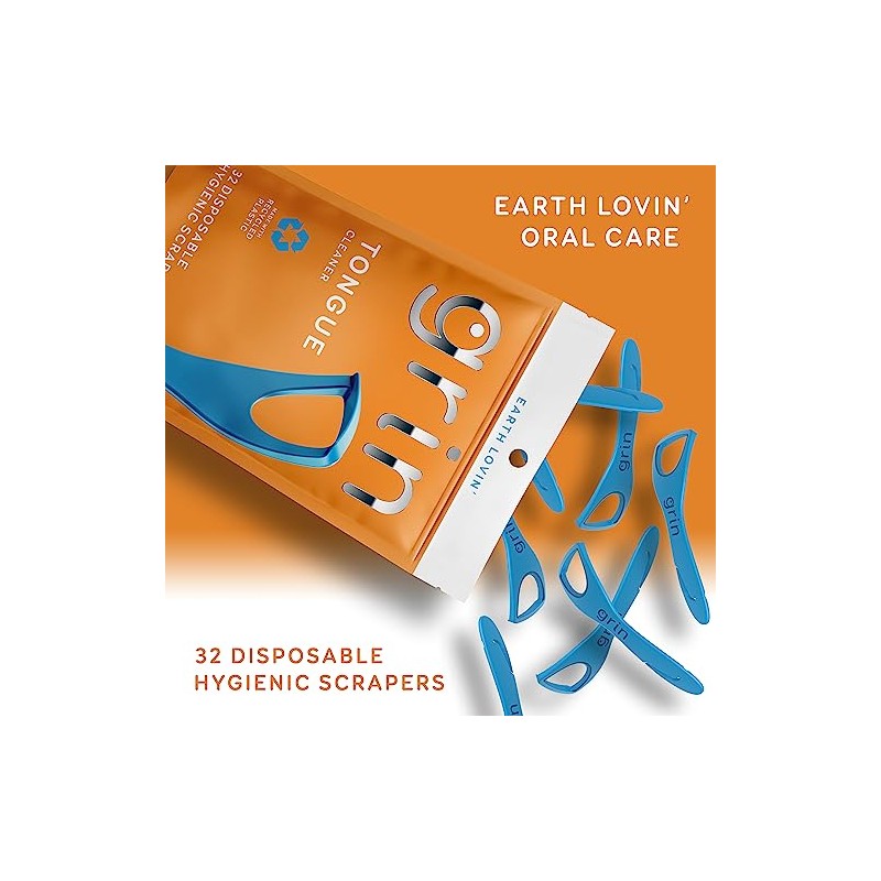 Grin Tongue Cleaner- 32 ct