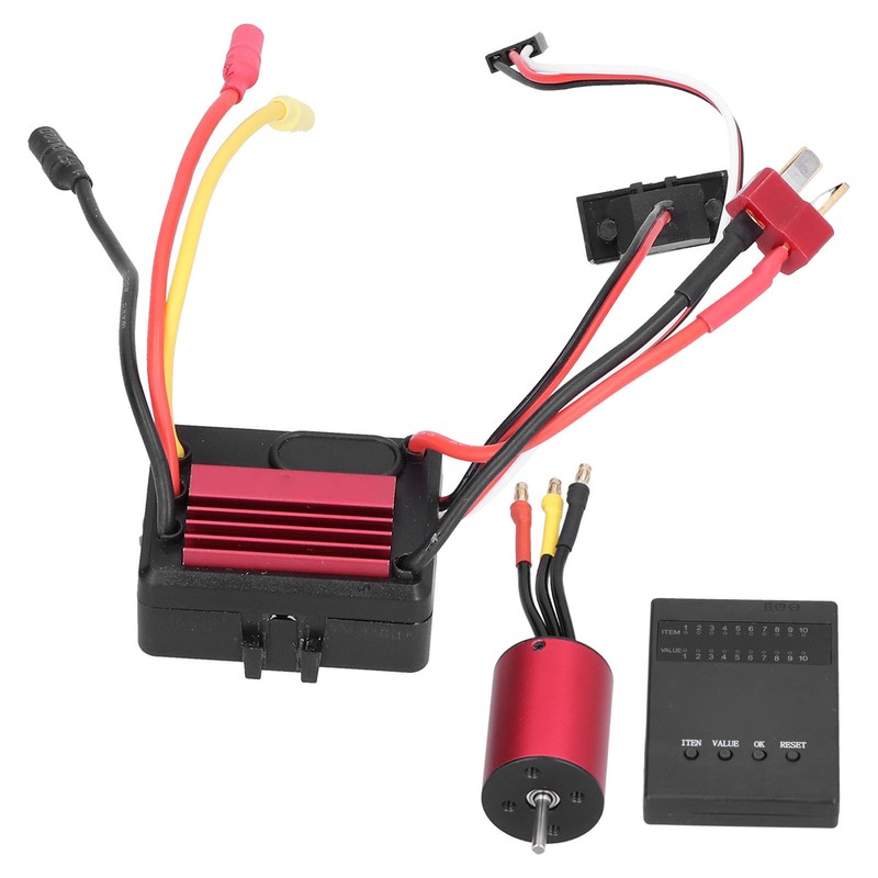 2838 4500KV 4P Brushless Motor 35A Brushless ESC+Programming Card for