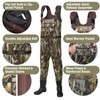 HISEA Neoprene Chest Waders for Men with 200G Boots Duck