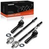 A-Premium Set of 4, Front Inner & Outer Tie Rod