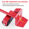 Furniture Lifter Heavy Appliance Dolly Rollers Wheel Slider Mover Tool