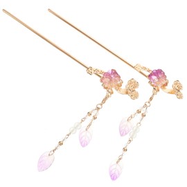 Outanaya Hair Alloy Hair Stick Chinese Style Hair Chopstick for Women Diy Head Dec