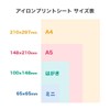 Chara Pita Chiikawa Ice Iron Print Sheet CK-A-202307-ha8 Postcard Size