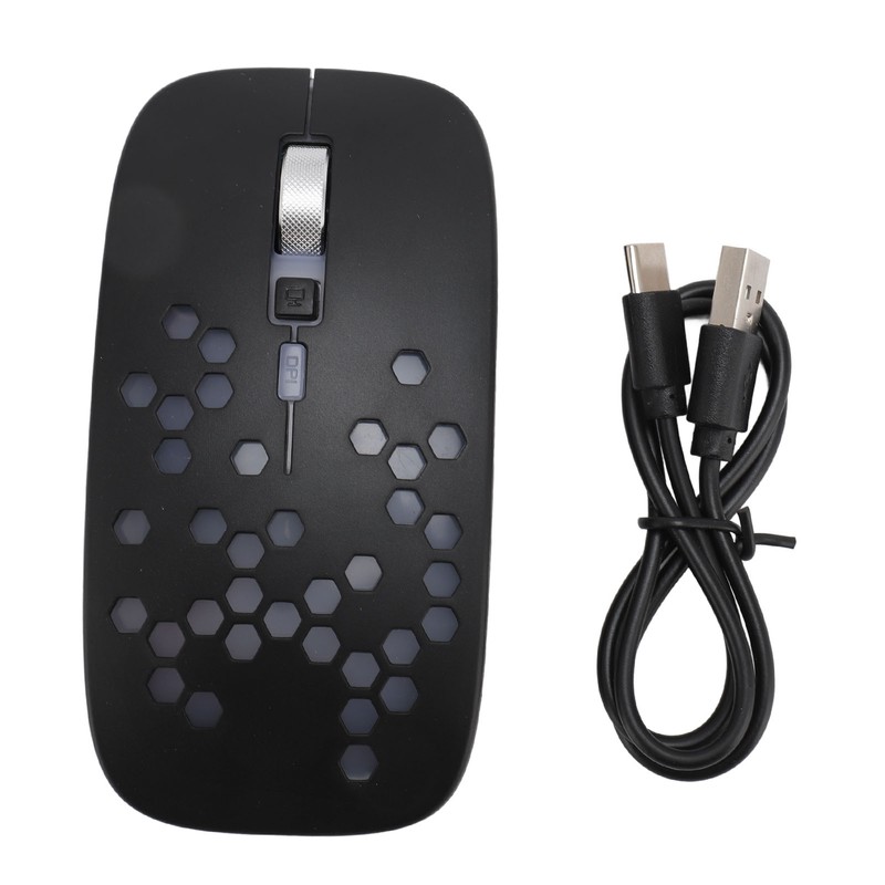 Wireless Bluetooth Mouse Stylish Shell 3 DPI Adjustment Silent Portable