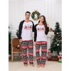 Onancehim Family Christmas Pajamas Matching Sets Xmas Pajamas for Women/Men/Couples,