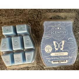 SCENTSY ~ SLEIGH ALL DAY Wax Bars ~ Lot of 3 ~ NEW