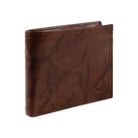Dockers Men's Extra Capacity Bifold Wallet with ID Window and Multiple Card Slots, Brown Crunch, One Size, Extra Capacity Bifold Wallet - Id Window and Multiple Card Slots