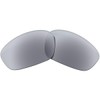 Oakley Straight Jacket Rectangular Replacement Sunglass Lenses, Grey, One Size