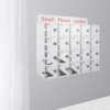 Cell Phone Storage Locker, 20 Slots Acrylic Material With Door