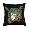 Medusa Gifts By CrushRetro Medusa Abstract Snakes Greek Mythology Throw