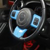 JeCar Interior Steering Wheel Decoration Trim Kits For Jeep Wrangler