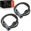 2 x ABS sensor rear left or right for 1