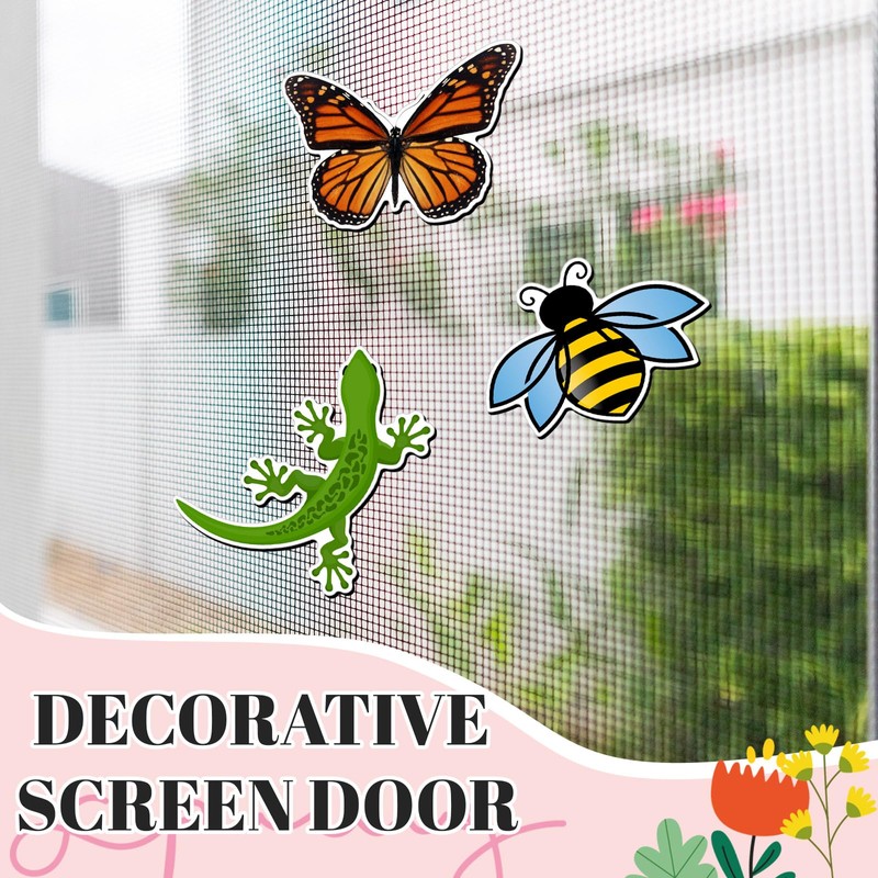Photect 6 Pcs Screen Door Magnets Double Sided Magnetic Screen