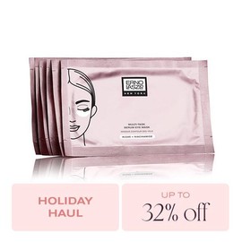 Multi-Task Serum Eye Mask Hydrate Nourish and Brighten De-puff and Improve the Appearance of Fine Lines Dark Circles and Eyes Bags Hydrogel Patches Algae Extract Niacinamide Silky Skin Care