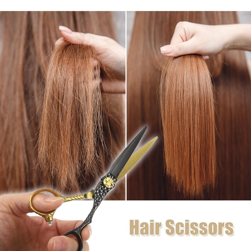 VOCOSTE Hair Scissors Hair Cutting Scissors Professional Hairdressing Scissors Stainless