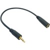 Basicest 2.5mm TRS (Male) 3.5mm TRS (Female) Audio Cable (20cm)