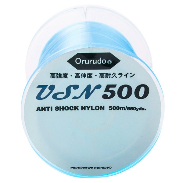 Orurudo Fishing qb210001 Nylon Line, USN500 Anti Shock Nylon, Ultra