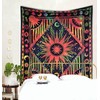 THE ART BOX Rainbow Hippie Mandala Sun Moon Burning Sun