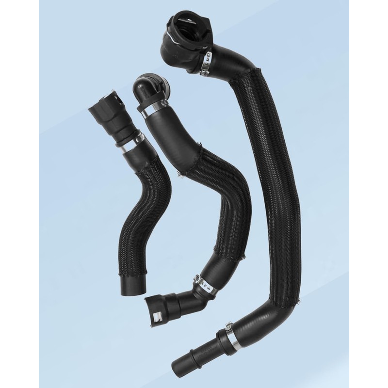 FASTCHE Heater Hose Kit Compatible with 2014-2018 Jeep Cherokee 2.4L,2015-2017
