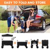3 in 1 Collapsible Wagon with 300lbs Weight Capacity,150L Heavy