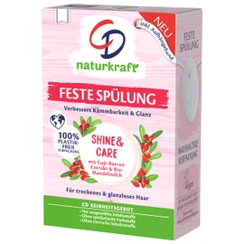 CD Firm Conditioner 'Shine & Care', Firm Hair Conditioner with Goji Berry Extract and Organic Almond Milk, Nourishing Conditioner for Hair, No Microplastics, Vegan Hair Care, 75 g