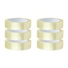 6 Rolls Packaging Tape 24mm x 40m – Transparent Cellotape