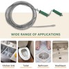 Asaiy Drain Unblocker Tool with Handle, Flexible Plumbing Snake, Professional