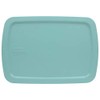 Pyrex C-233-PC Easy Grab 3qt Turquoise Lid - Made in