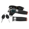 1 Pair Throttle Handle Grip Handlebar Left Right Twist Throttle