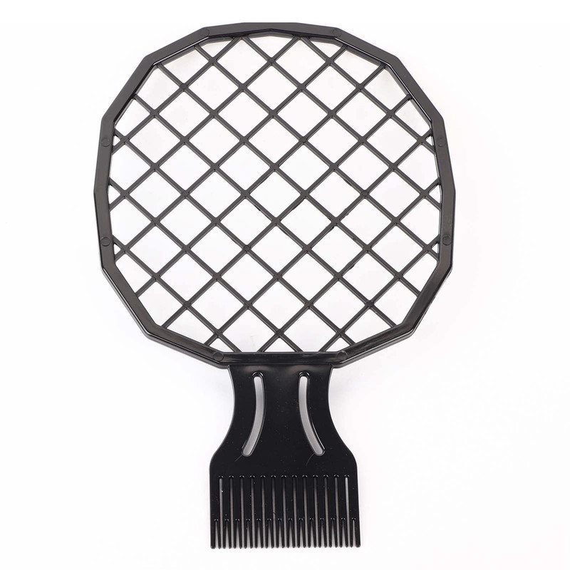 Black Afro Twist Hair Comb, Net-Shape Design Twist Wave Curl