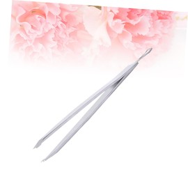 minkissy Long-lasting Stainless Steel Eyebrow Tweezers Compact Clip for Men Women Tool