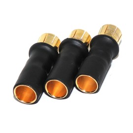 Replacement 6.5mm Female 8mm Male Bullet Connector Adapter for Castle XLX2 ESC & 6.5MM Motor