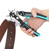 DURATECH Leather Hole Punch, Heavy Duty Belt Hole Punch Plier