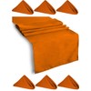 Set Table Runner Polyester 12 X 72 Inch & 6