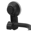 Angoily Abs Bathroom Suction Cup Paper Holder Black Towel Suction
