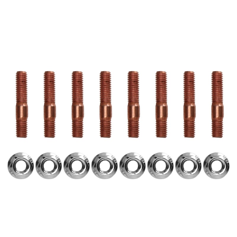Inlet Manifold Stud Kit, 8 Pieces M8 1.25 Turbo Stud